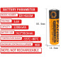 Ersatz-Lithiumbatterie für den Blue Connect Smart Water Analyzer | 3,6 V, 2200 mAh Batterie Ersatz-Lithiumbatterie für den Blue Connect Smart Water Analyzer | 3,6 V, 2200 mAh Batterie