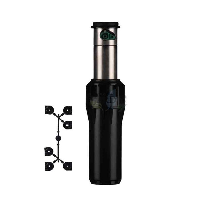 Aspersor de turbina de aço Hunter I-25-04-SS de 11,9 a 21,6 m