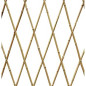 Bois Treillis de Jardin Naturel Structure de Jardin 60 x 240 cm Grillage Enclos Clôture en Treillis extensible pour jardins Bois Treillis de Jardin Naturel Structure de Jardin 60 x 240 cm Grillage Enclos Clôture en Treillis extensible pour jardins