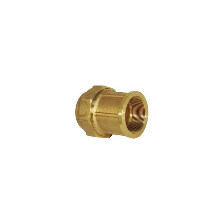 Confezione da 4 connettori femmina in ottone da 63 mm x 2'' per tubo in polietilene da 63 mm
