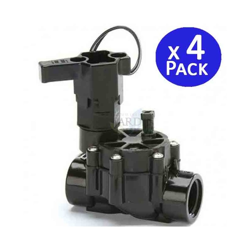 Pack 4 Electrovalvula de riego 1'' 24V 100DV 32MM Rain Bird | Compatible con programadores eléctricos Pack 4 Electrovalvula de riego 1'' 24V 100DV 32MM Rain Bird | Compatible con programadores eléctricos