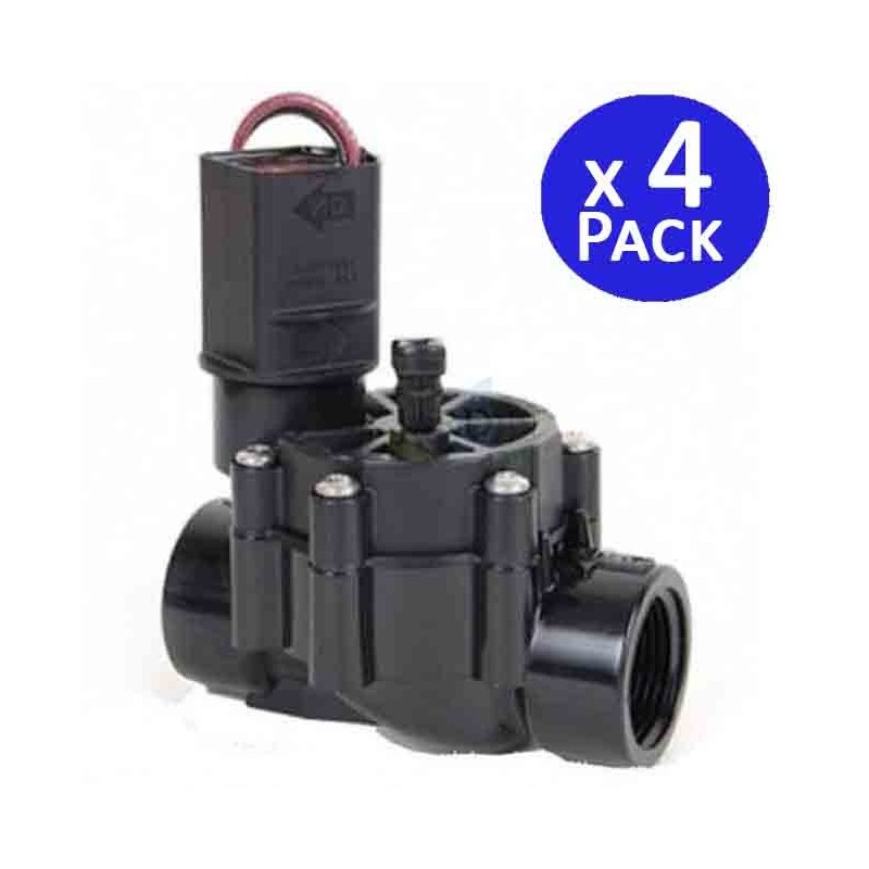 4 Stück Rain Bird 3/4'' 9V 075DV Elektroventil für batteriebetriebene Programmierer 4 Stück Rain Bird 3/4'' 9V 075DV Elektroventil für batteriebetriebene Programmierer