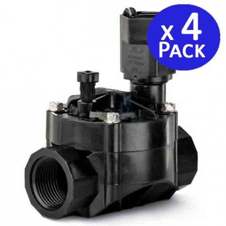 Confezione da 4 elettrovalvole per irrigazione Rain Bird da 100HV 1" 24V