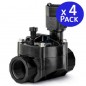 Set di 4 Elettrovalvola di Irrigazione Rain Bird 100HV 1'' 24V, per Programmatori Elettrici