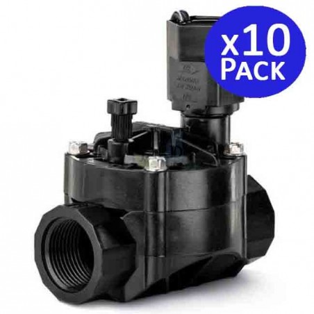 Électrovanne Rain Bird 1" 24 V 100 HV. Lot de 10 unités.