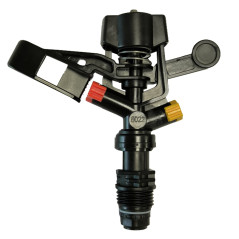 Arroseur agricole d'arrosage circulaire 1/2'', portée 7-13m
