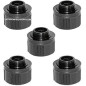 Pack 5 Adaptador 1/2'' Hembra para Toberas Riego. Rosca Superior para Toberas y Aspersores Rain Bird, Hunter, KRain Pack 5 Adaptador 1/2'' Hembra para Toberas Riego. Rosca Superior para Toberas y Aspersores Rain Bird, Hunter, KRain