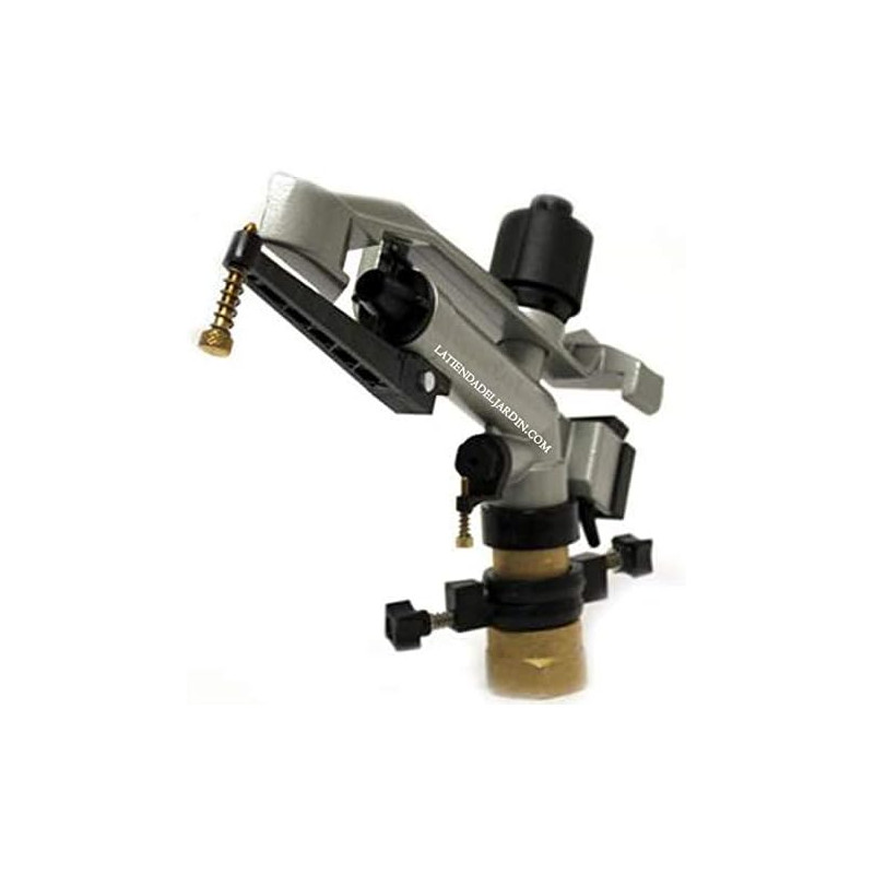 Cañón de riego Jolly | Angulo de riego ajustable | Rosca hembra 1 1/4'' | Alcance 17 a 29 metros Cañón de riego Jolly | Angulo de riego ajustable | Rosca hembra 1 1/4'' | Alcance 17 a 29 metros