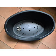 Panier en plastique pour petits chiens et chats 53x32x19 cm | Idéal pour les petites races