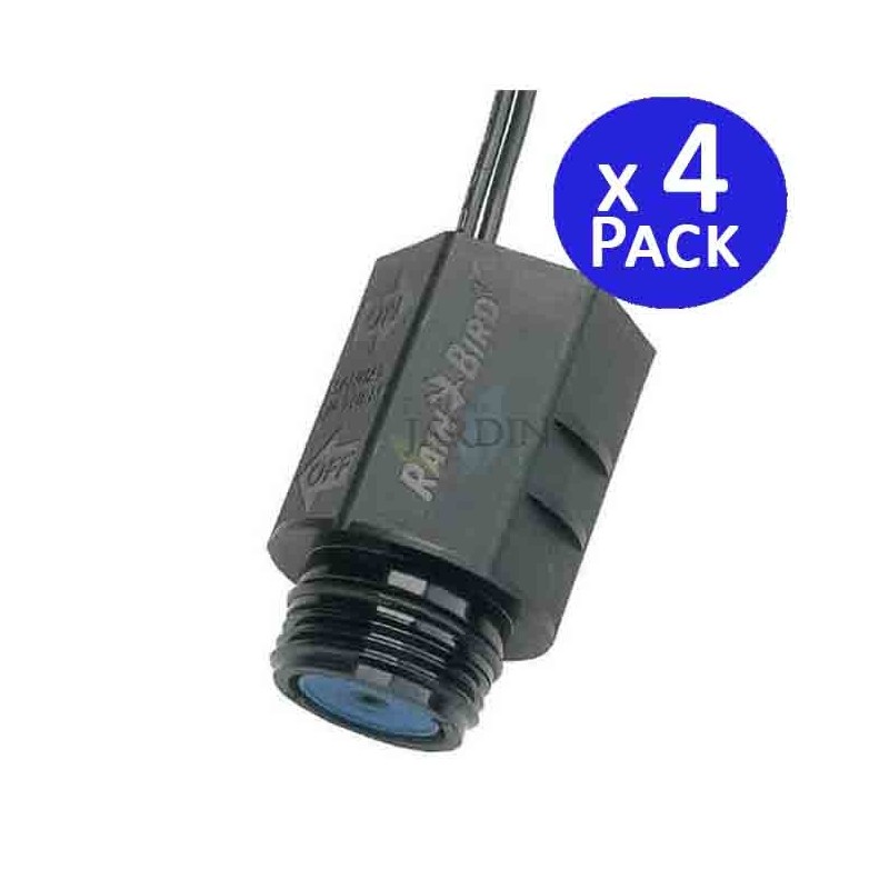 Set di 4 Solenoide di Ricambio Rain Bird 24V DV-JTV, Solenoide per Valvole Elettroniche