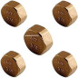 Pack 5 Tapón Latón hembra 1 1/4'' | Accesorio laton Aenor | Tapón de latón 1 1/4'' con rosca interior Pack 5 Tapón Latón hembra 1 1/4'' | Accesorio laton Aenor | Tapón de latón 1 1/4'' con rosca interior