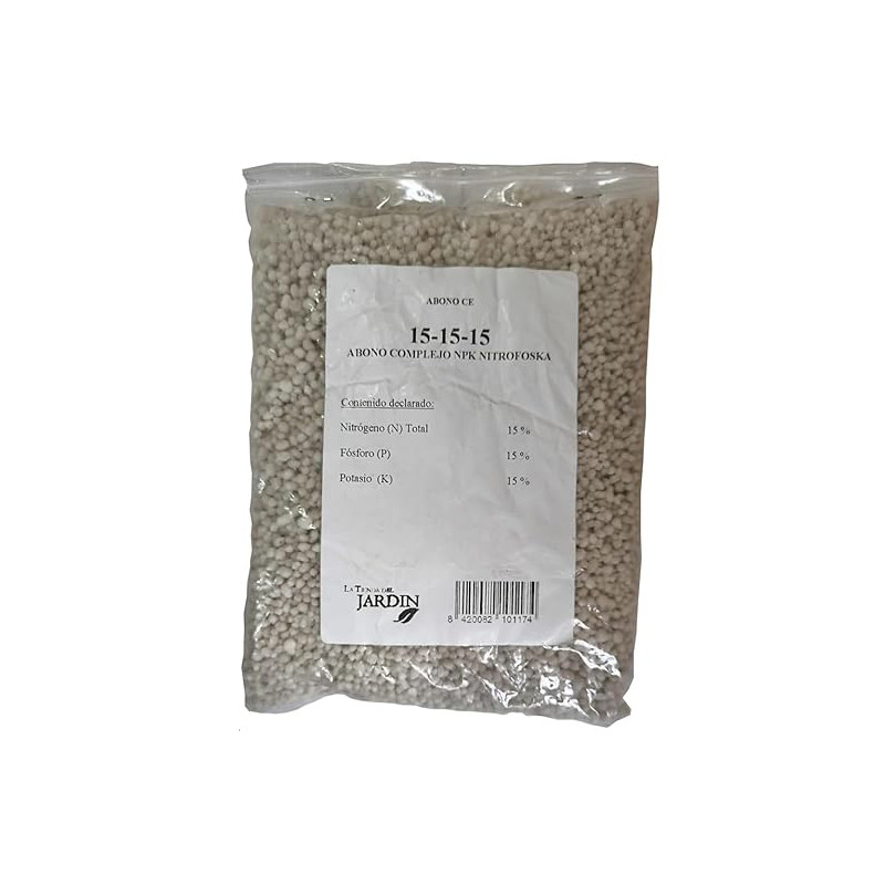 Concime Fertilizzante Tripla 15 da 5 kg | 15% Azoto, 15% Fosforo, 15% Potassio, 5% Zolfo | Per Tutte le Colture