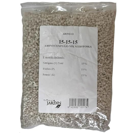 Engrais Fertilisant Triple 15 de 5 kg | 15% Azote, 15% Phosphore, 15% Potassium, 5% Soufre | Pour Toutes les Cultures