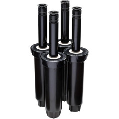 Pack of 4 Rain Bird 1804 Professional 0-360° Pop-Up Sprinkler for Garden Irrigation, 1/2'' Female Thread, 10cm Lift Height