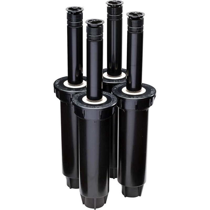 Pack 4 Aspersor emergente profesional 1804 Rain Bird para riego de jardín