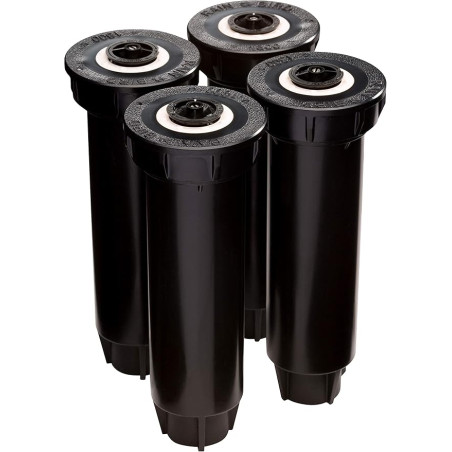 Pack 4 Aspersor emergente profesional 1804 Rain Bird para riego de jardín