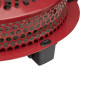 Braseiro elétrico de 450-900 W com grelha de segurança | Ideal para aquecedores de mesa | Dimensões: 39 x 10,5 x 38 cm Braseiro elétrico de 450-900 W com grelha de segurança | Ideal para aquecedores de mesa | Dimensões: 39 x 10,5 x 38 cm