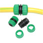 Kit de réparation pour tuyau d'arrosage 1/2" (15 mm) | Raccord pour tuyau d'arrosage | Réparez votre tuyau en quelques minutes