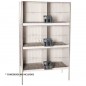 Galvanized sheet metal pigeon cage 6 departments with legs Galvanized sheet metal pigeon cage 6 departments with legs