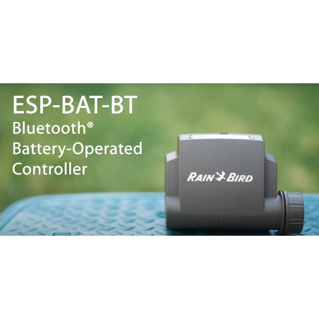Programador de Riego Rain Bird ESP-BT 9V 4 Zonas