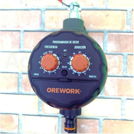 Programador de Riego Orework Presión Cero