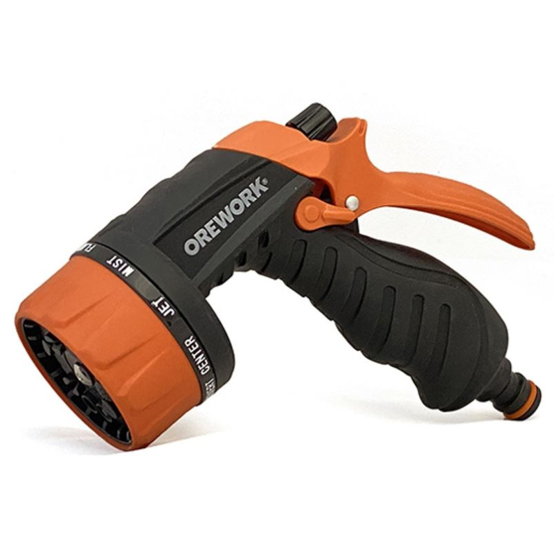 Orework Multifunktions-Gießpistole mit 8 Modi | Messingdüse und ergonomischer Griff für den Garten Orework Multifunktions-Gießpistole mit 8 Modi | Messingdüse und ergonomischer Griff für den Garten