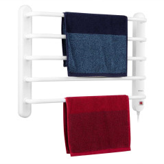 Orbegozo electric towel rail.  Power 90W.  Dry and heat towels.  Screws and nuts included for wall mounting.