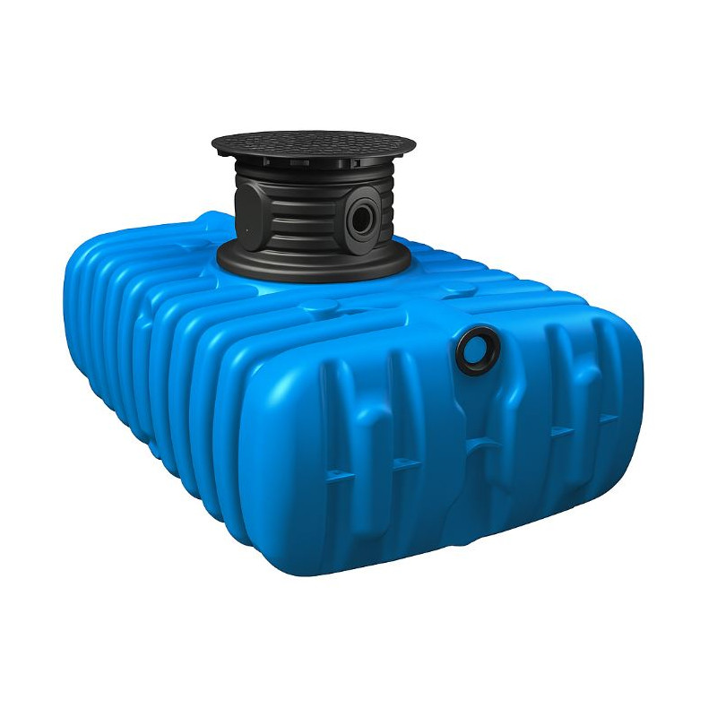 1500L Underground Water Tank | Cistern for irrigation, swimming pool expansion tanks, rainwater collection 210x132x148 cm