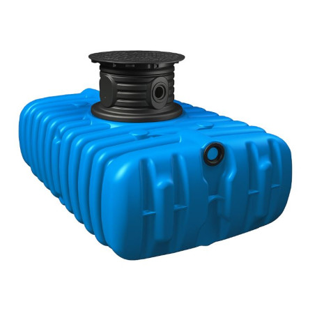 1500-Liter-Untergrundtank | Zisterne für Bewässerung, Schwimmbad-Ausdehnungsbecken, Regenwassernutzung 210 x 132 x 148 cm