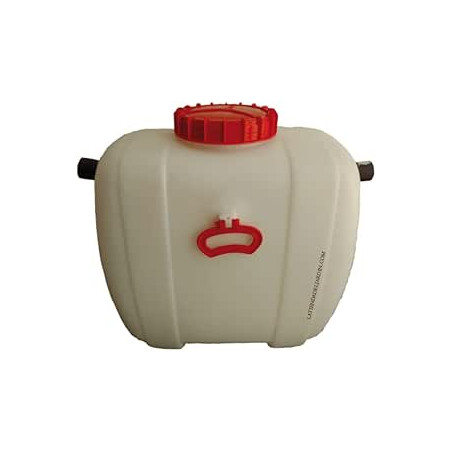 Séparateur de graisses et d'huiles de 100 litres avec robinet | Carafe pour ateliers, restaurants et ferrailleurs