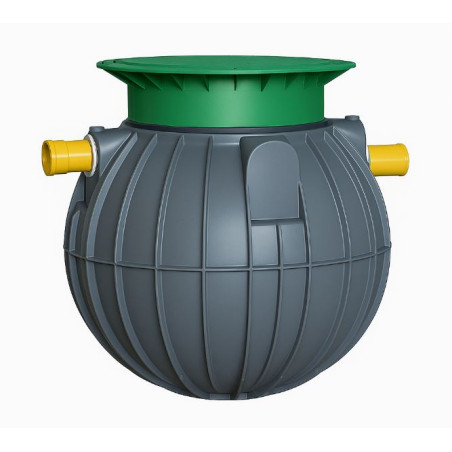 600-liter Grease and Oil Separator for workshops, scrap yards, restaurants | Complies with UNE-1825 standard