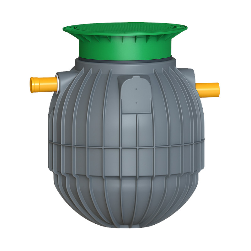 900-liter Grease and Oil Separator for workshops, scrap yards, restaurants | Complies with UNE-1825 standard