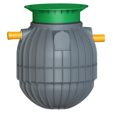 900-liter Grease and Oil Separator for workshops, scrap yards, restaurants | Complies with UNE-1825 standard