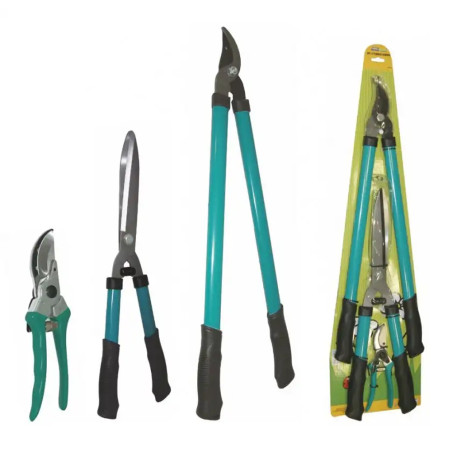 Spezielles Gartenscheren-Kit: Schere mit gerader Klinge, Beschneiden und manuell