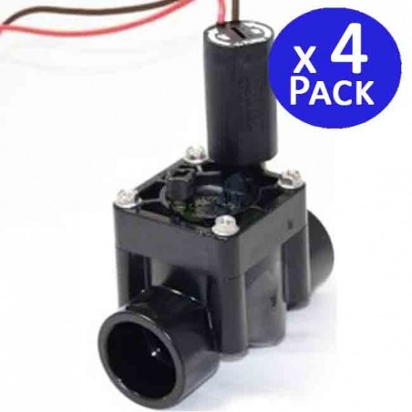 Pack 4 x Electroválvula de riego 1" 9V latch PGV-100 Hunter