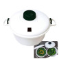 Olla a Presion para Microondas 2,8 Litros | Arrocera microondas | Cocedor de Arroz microondas | Vaporera microonda
