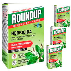 ROUNDUP Total Herbicida Profissional 1 Litro | Elimina ervas daninhas, solução para jardins, pomares e áreas externas