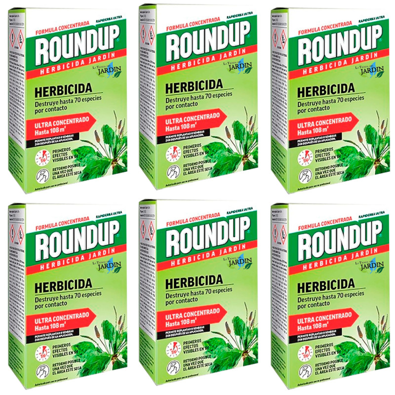 ROUNDUP Total Professional Diserbante 1,5 Litri | Elimina le erbacce, soluzione per giardini, frutteti e aree esterne ROUNDUP Total Professional Diserbante 1,5 Litri | Elimina le erbacce, soluzione per giardini, frutteti e aree esterne