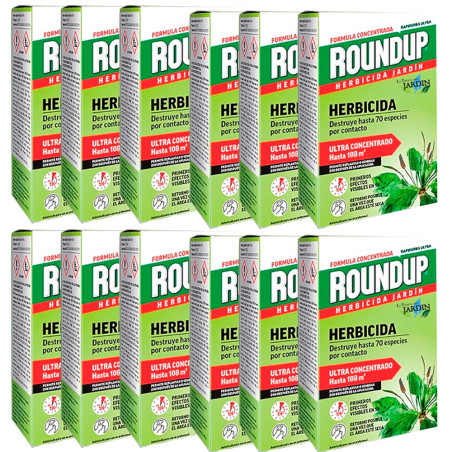 ROUNDUP Total Professional Herbizid 3 Liter | Beseitigt Unkraut, Lösung für Gärten, Obstplantagen und Außenbereiche