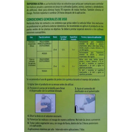 Herbicida ROUNDUP Total Profesional 250 ml