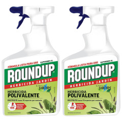 ROUNDUP Total Professional Diserbante 2 Litri | Elimina le erbacce, soluzione per giardini, frutteti e aree esterne