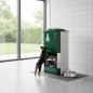 Dispensador automático de água e ração para cães (capacidade de 30 kg), 47 x 30 x 102 cm