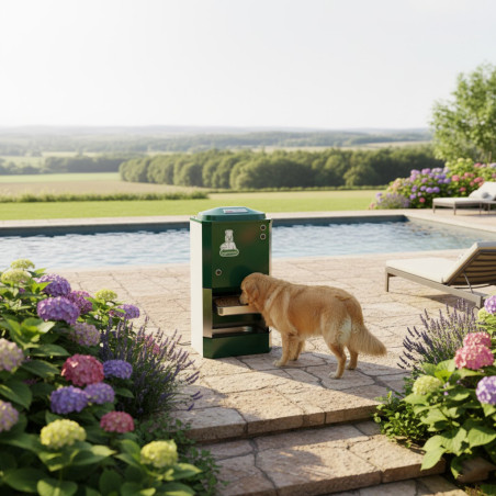 Dispensador Automático de Bebedero y Comedero para Perros 30 Kg