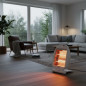 Chauffage à Quartz Infrarouge ET-QH01, 2 Résistances à Quartz et 2 Puissances de Chauffage 400/800W, Extérieur et Intérieur