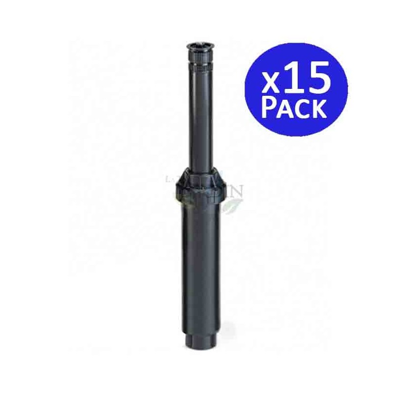Lot de 15 Tuyère d’Irrigation Rain Bird US408HE avec buse réglable HE-VAN-08, portée 2,4 m, Tuyère d'irrigation hauteur tige 10 Lot de 15 Tuyère d’Irrigation Rain Bird US408HE avec buse réglable HE-VAN-08, portée 2,4 m, Tuyère d'irrigation hauteur tige 10