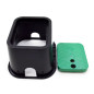 Irrigation Valve Box 240x270x175 mm. Irrigation box for 1 solenoid valve or accessories. High-strength polyethylene Irrigation Valve Box 240x270x175 mm. Irrigation box for 1 solenoid valve or accessories. High-strength polyethylene