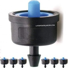 Lot de 500 goutteurs auto-compensateurs, 8 litres par heure. Non amovibles.