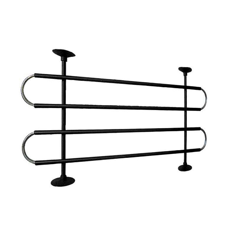 Grille de séparation Universelle pour Chien, Séparateur d'animaux pour voitures, extensible 83 à140 cm et hauteur 40 à 79 cm