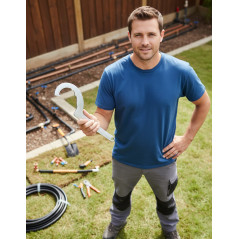 Stahl-Schraubenschlüssel für 63 mm, 75 mm, 90 mm und 110 mm PE- und Messing-Fittings. Zubehör für Polyethylen-Teile.