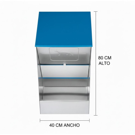 Comedero Tolva para Perros 63 litros